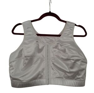 Enell Women's High Impact Sports Bra White Size 6 Minimizing Comfort Straps